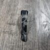 Microtech Ultratech Clip - Screaming Skull - Laser Engraved Titanium - Deep Carry Pocket Knife Clip - Cerakote Black Finish - MADE In USA