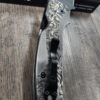 il_fullxfull.7843291276_d18c.jpg Custom Spyderco Shaman Titanium Lotus Scales w/ Filigree Scroll Relief Engraving – Custom - SCALES ONLY