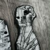 il_fullxfull.8157857291_dov6.jpg Spyderco PM3 Freddy Krueger Custom Engraved Black Aluminum Scales | Welcome to Prime Time, B*tch! | Horror EDC | One-of-a-Kind PM3 Scales