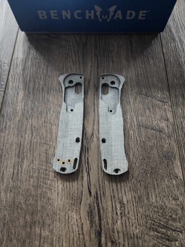MINI Bugout Crossfade - Micarta Scales - Black Canvas - Flytanium Gear