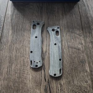 MINI Bugout Crossfade - Micarta Scales - Black Canvas - Flytanium Gear