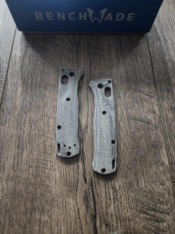 MINI Bugout Crossfade - Micarta Scales - Black Canvas - Flytanium Gear