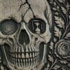 il_fullxfull.8209319806_r6k7.jpg Memento Mori Solid Brass 50mm Challenge Coin | "The Final Judgment" | 3D Relief Engraved | EDC Collector Coin
