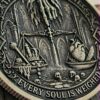 il_fullxfull.8257244057_kwh9.jpg Memento Mori Solid Brass 50mm Challenge Coin | "The Final Judgment" | 3D Relief Engraved | EDC Collector Coin