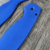 il_fullxfull.8293788750_cpig.jpg Loop Scales - Aluminum - Spyderco Para 3 - Static Blue - PM3 EDC Scales - Flytanium Gear