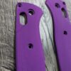 Loop Scales - Aluminum - Benchmade Bugout 535 - Nebula Purple - EDC - Flytanium Gear