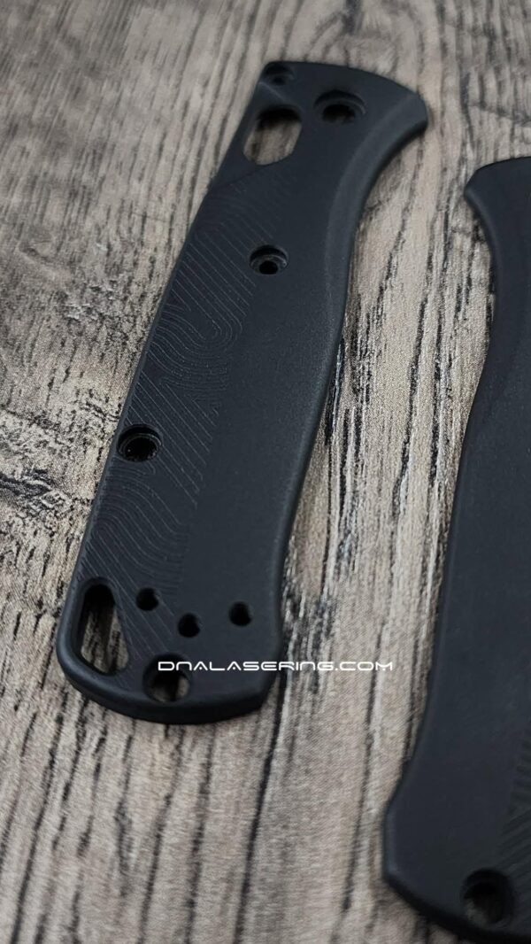 il_fullxfull.8293922220_d1u4.jpg Loop Scales - Aluminum - Benchmade MINI Bugout 533 - Void Black - EDC - Flytanium Gear