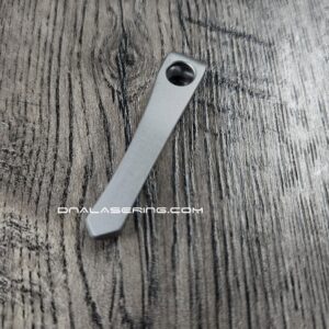 il_fullxfull.8293989914_anx6.jpg Chris Reeve "CRF" Model 1 Flat Top Clip - Titanium LynchNW Deep Carry Pocket Knife Clip - Glass Blasted Finish - Made In USA