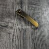 Chris Reeve "CRF" Model 1 Flat Top Clip - Titanium LynchNW Deep Carry Pocket Knife Clip - Anodized Bronze Finish - Made In USA