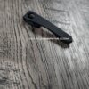 il_fullxfull.8294049508_38dw.jpg Chris Reeve "CRF" Model 1 Flat Top Clip - Titanium LynchNW Deep Carry Pocket Knife Clip - Black Cerakote Finish - Made In USA