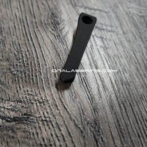 Chris Reeve "CRF" Model 1 Flat Top Clip - Titanium LynchNW Deep Carry Pocket Knife Clip - Black Cerakote Finish - Made In USA