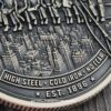 Itonworkers Solid Brass Challenge Coin | Horror Movie Inspired Halloween Collectible | 3D Relief Engraved Collector Coin