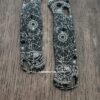 Custom Benchmade Bugout Aluminum Scales – Goonies Map Engraved – Void Black Anodized Scales – Bugout 535 Knife - Flytanium EDC Gear