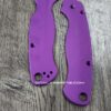 il_fullxfull.8341652749_9x0f.jpg Loop Scales - Aluminum - Spyderco Para 2 - Nebula Purple PM2 - EDC - Flytanium Gear