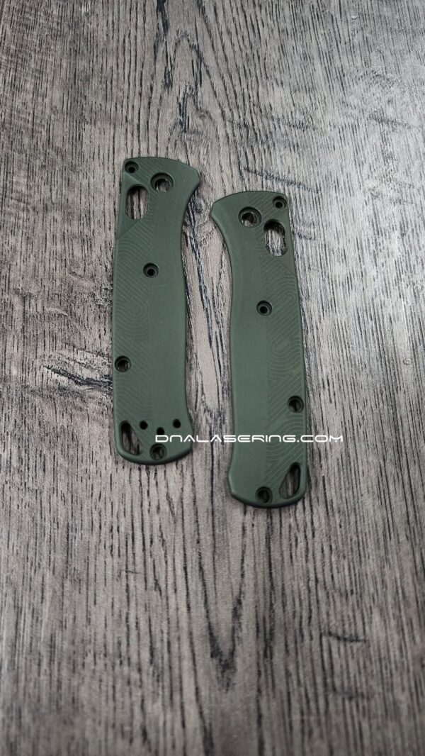 Loop Scales - Aluminum - Benchmade MINI Bugout 533 - Olive Drab Green - EDC - Flytanium Gear