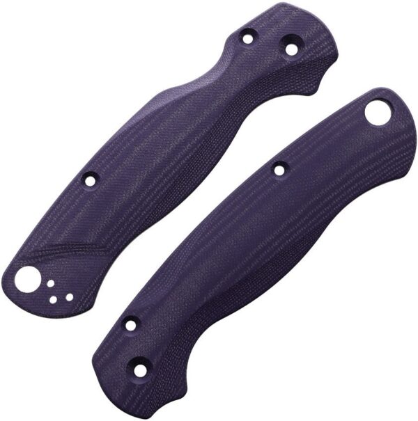 il_fullxfull.3932479370_3208.jpg PM2 Lotus Purple G-10 - "Purple Haze" Scales for Spyderco Paramilitary 2 Knife - Flytanium Gear