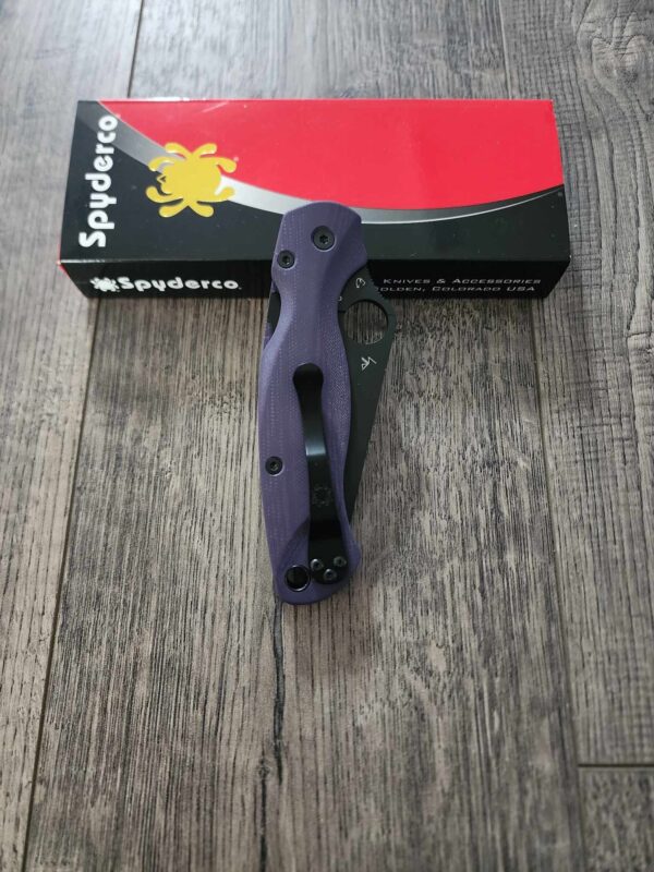 il_fullxfull.5105523450_mno2.jpg PM2 Lotus Purple G-10 - "Purple Haze" Scales for Spyderco Paramilitary 2 Knife - Flytanium Gear