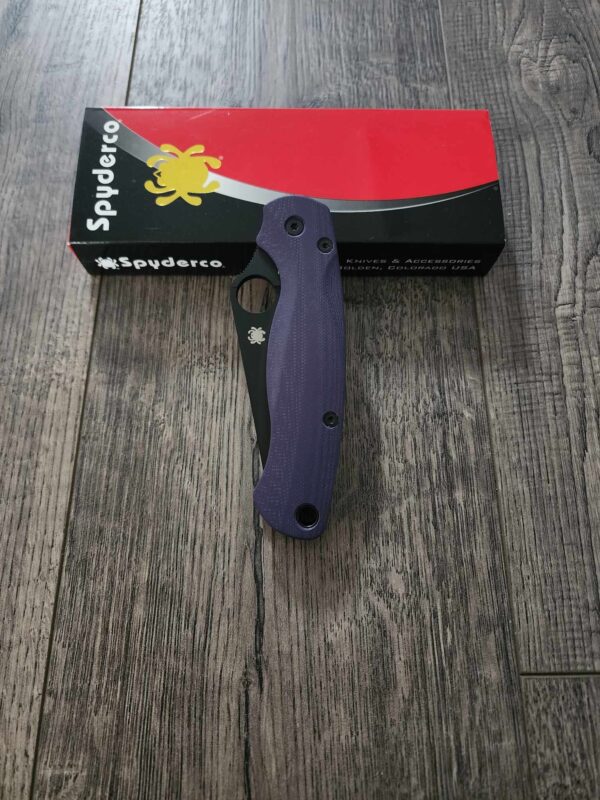 il_fullxfull.5153746343_3rhz.jpg PM2 Lotus Purple G-10 - "Purple Haze" Scales for Spyderco Paramilitary 2 Knife - Flytanium Gear