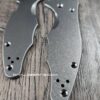 il_fullxfull.8383217708_1y8u.jpg Titanium Scales for Spyderco Yojimbo 2 - Stonewash Finish - EDC Gear