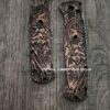 il_fullxfull.8431059337_62ts.jpg Viking - Odin - Norse God - Relief Engraved & Aged - Benchmade Bugout Copper - Laser Engraved Copper Knife Scales - EDC Gear