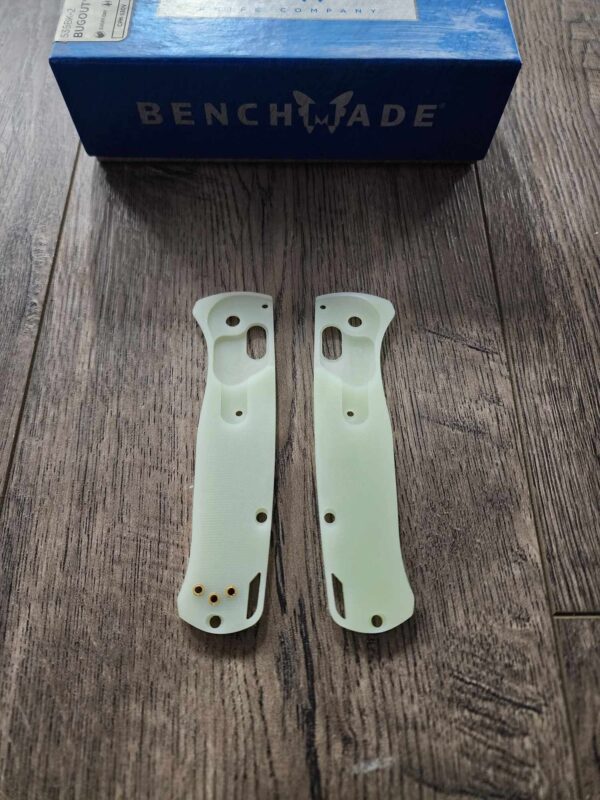 il_fullxfull.5450907112_83dl.jpg Bugout Crossfade - G-10 Scales for Benchmade Bugout - Jade - Flytanium Gear