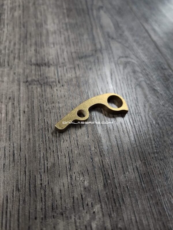 il_fullxfull.7825367403_ls05.jpg Brass Backspacer - Spyderco Paramilitary 3 - PM3 - Flytanium Gear