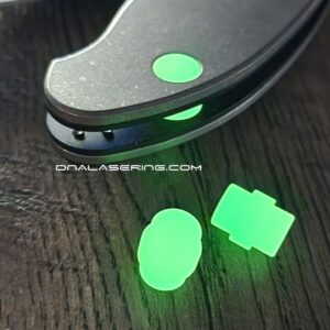 il_fullxfull.8644379215_7yha.jpg Spyderco Manix 2 - Custom TurboGlow Lanyard Hole Stopper - EDC Gear - Lanyard Plug