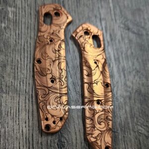 BLEMISH - 945 MINI Osborne - Copper Scales - Leaf Scroll Laser Engraved