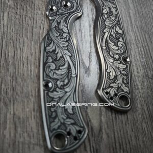 BLEMISH - Victorinox Cadet - Brass Scales Aged - Skulls Relief Laser Engraved