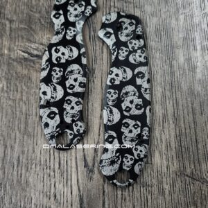 BLEMISH - Spyderco PM3 - Titanium Black Para 3 Scales - Misfits Laser Engraving