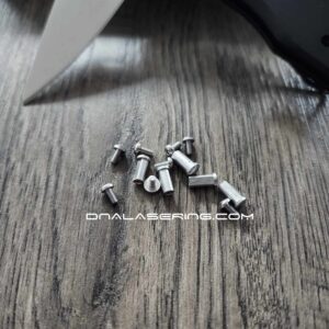 Replacement Hardware Kit for Spyderco Delica - Stainless Steel - Satin