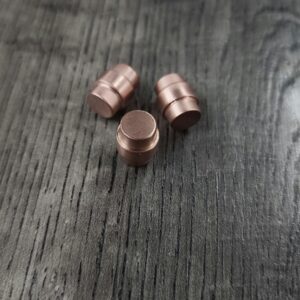 il_fullxfull.8634585050_ei0i.jpg Spyderco PM2 & Para 3 - Custom Copper Lanyard Hole Plug - EDC Gear - Made in USA