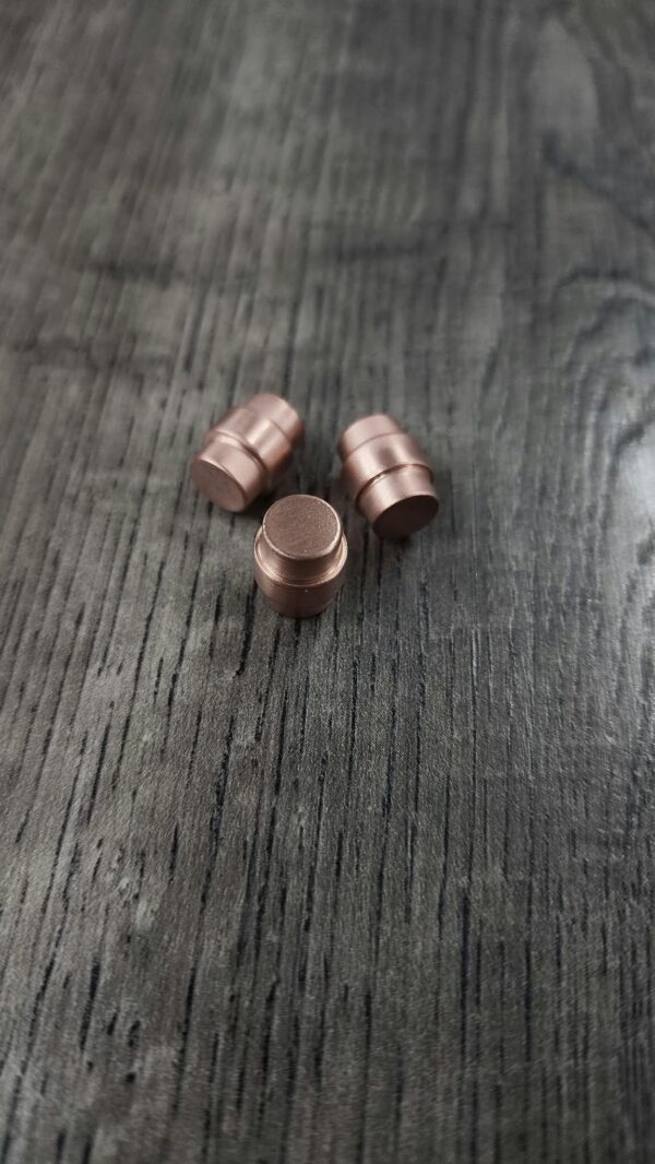 Spyderco PM2 & Para 3 - Custom Copper Lanyard Hole Plug - EDC Gear - Made in USA