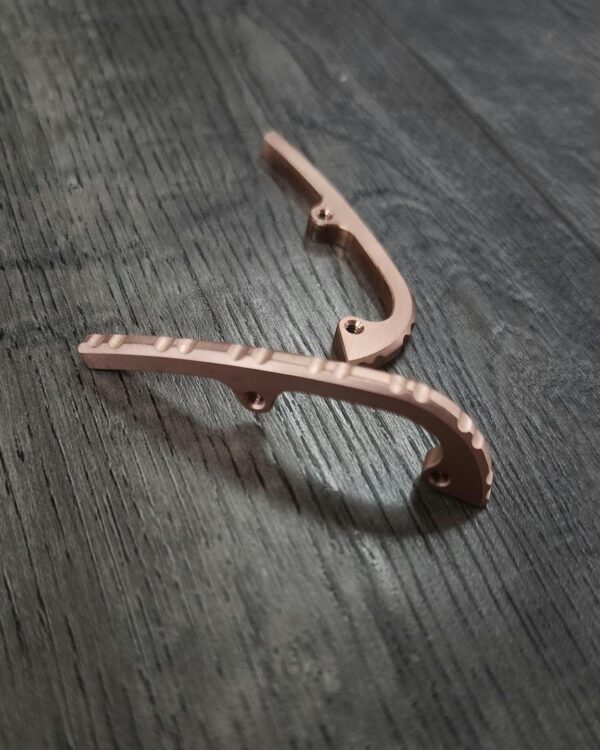 Spyderco Shaman - Custom Copper Backspacer - EDC Gear - Made in USA