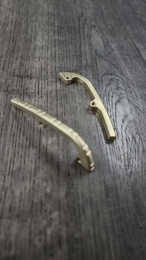 Spyderco Shaman - Custom Brass Backspacer - EDC Gear - Made in USA