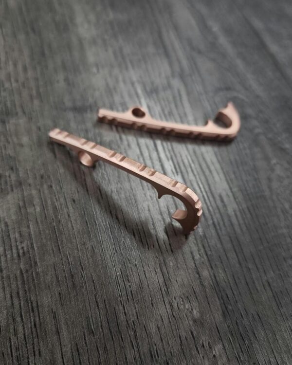 Spyderco Smock - Custom Copper Backspacer - EDC Gear - Made in USA