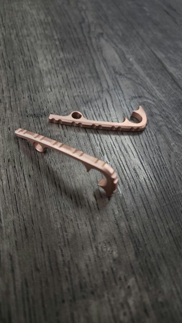 Spyderco Smock - Custom Copper Backspacer - EDC Gear - Made in USA